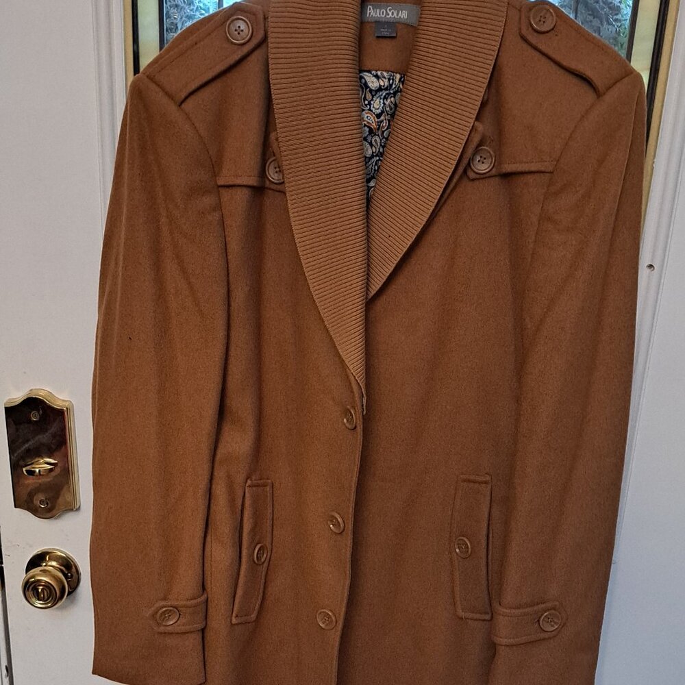 Mens pea coat style